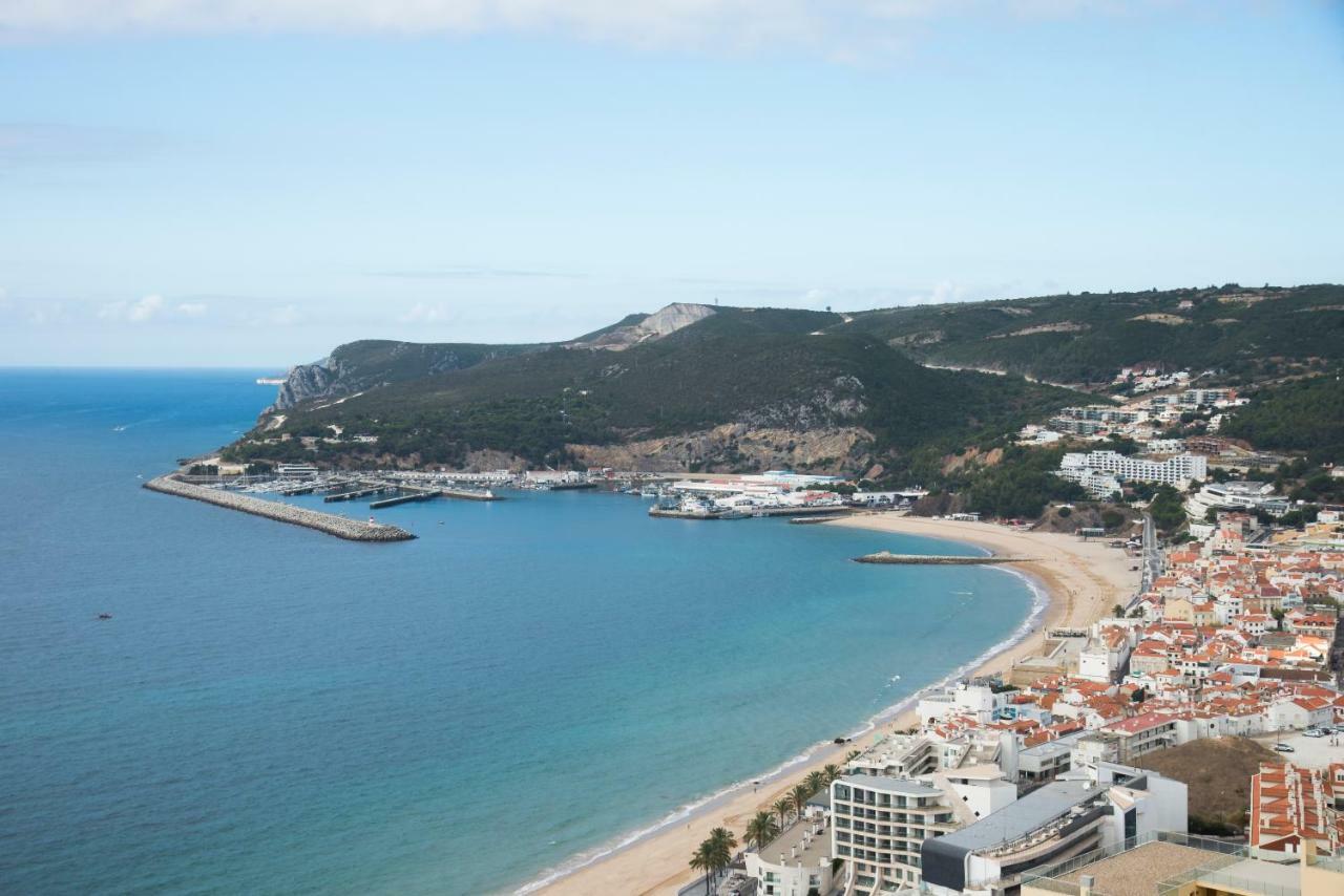 Apartment With A Stunning View Over Sesimbra Kültér fotó